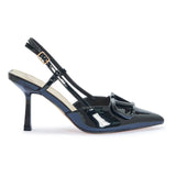 SALADO77 CLASSIC PATENT SLINGBACK HEEL