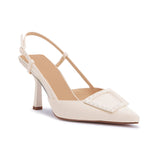 SALADO81 POINTED PATENT SLINGBACK HEEL